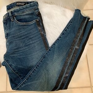 WOMENS TUXEDO JEANS BLANK NYC SIZE 28